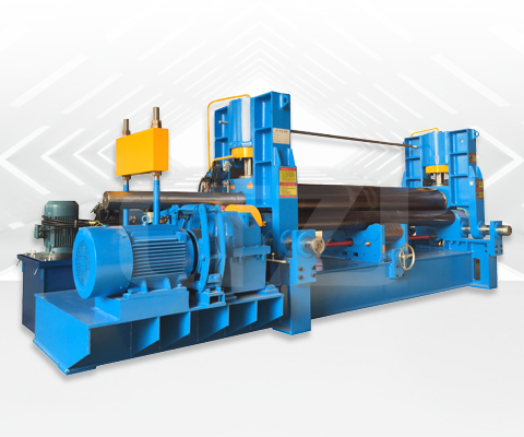 W11S大型上輥萬(wàn)能式三輥卷板機(jī)