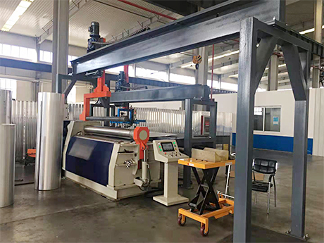 四輥卷板機(jī)生產(chǎn)線